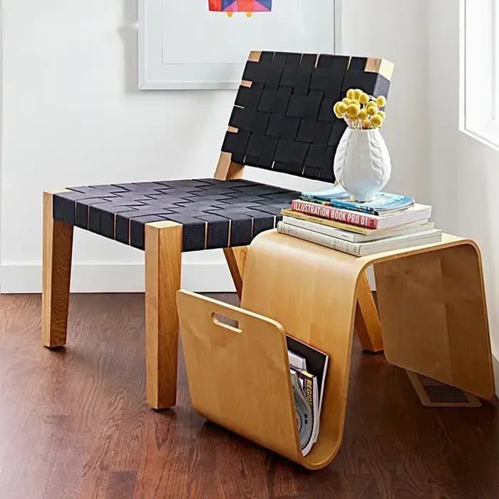 Table basse nordique minimaliste