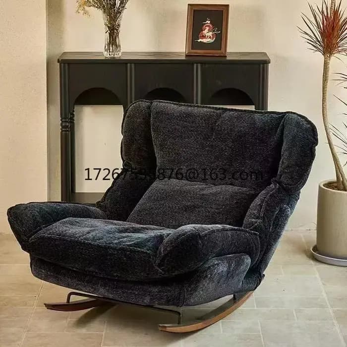 Paresseux canapé inclinable réglable simple canapé chaise maison loisirs balcon chaise à bascule séd