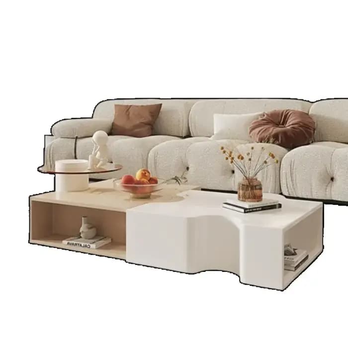 Table basse de rangement japonaise Design à couverture rigide
