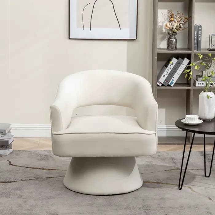 SEYNER-Fauteuil à Bras en Velours, Chaise de Chambre à Coucher, Meubles de Salon, Canapé Simple Nord