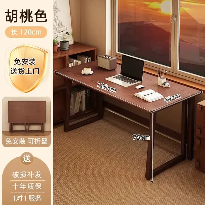 Petit bureau pliant pour appartement