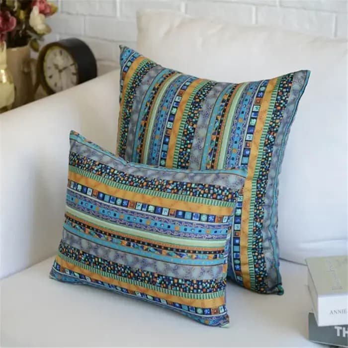 Housse de coussin rétro Vintage pour salon