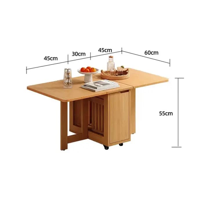 Table basse pliante rustique minimaliste classique salon