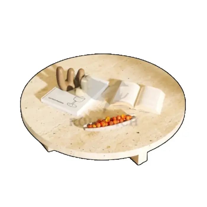 Table basse de luxe au sol