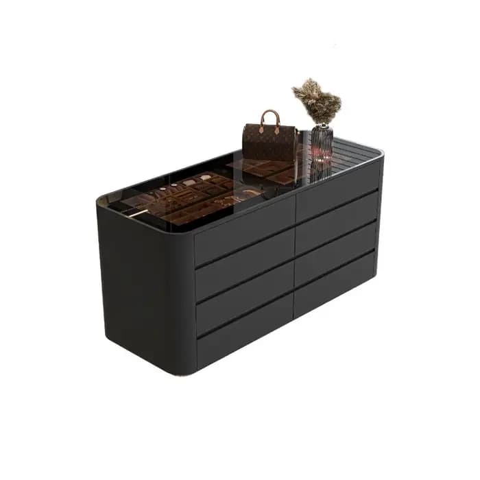 Artisanat Cube Salon armoires organisateur debout moderne luxe armoire