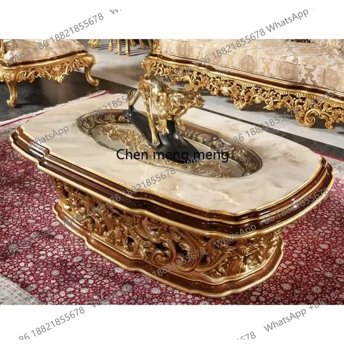 Ensemble de canapés de luxe M138 Turquie Moyen-Orient