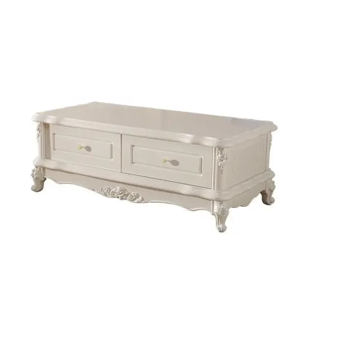 Tables basses pour magazines blanches