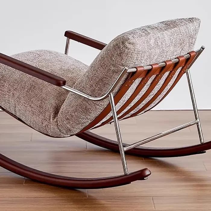 Pieds en métal canapé de salon nordique avec fauteuils inclinables moderne Chic Unique