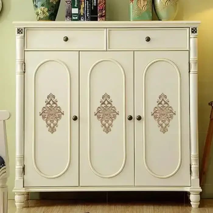 Porte armoires bois Applique européenne sculpture sur bois Onlay Applique maison bureau décoration artisanat Figurines et Miniatures