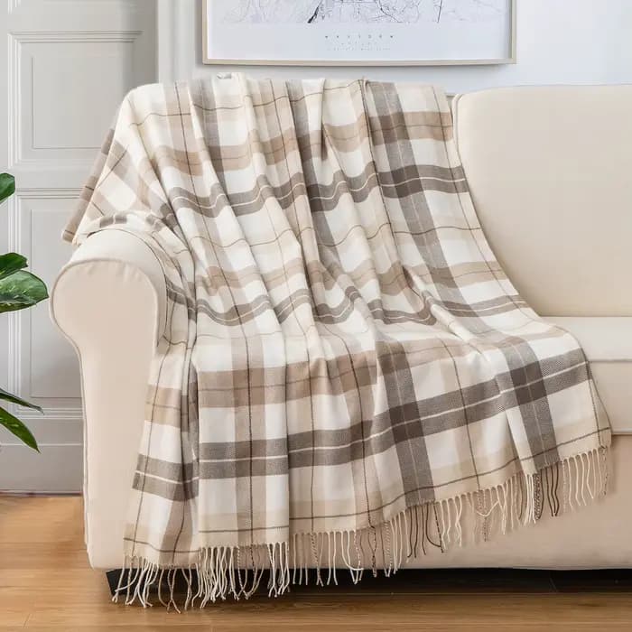 Plaid Battilo pour lit et canapé