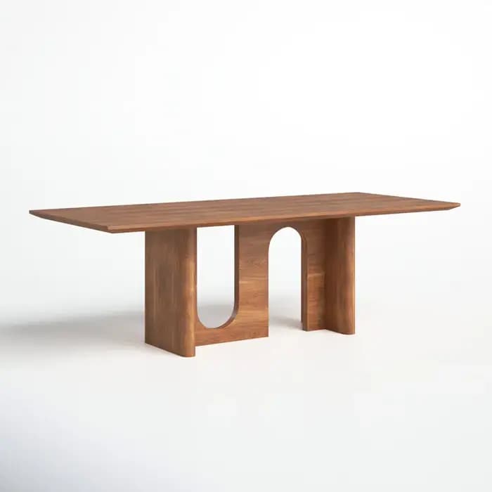 Table à manger rectangulaire pour salon
