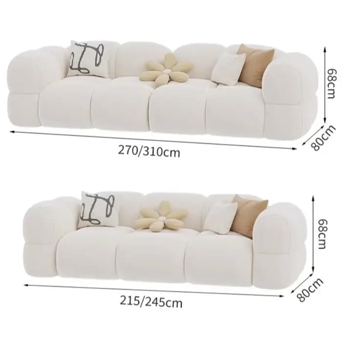 Coussin appartement salon canapés cinéma paresseux luxe élégant canapé relaxant classique Divani Da Soggiorno meubles de maison