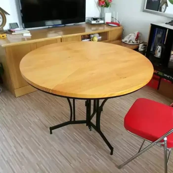 Table de salle à manger ronde de luxe
