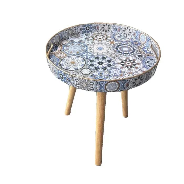 Table basse bohème thé