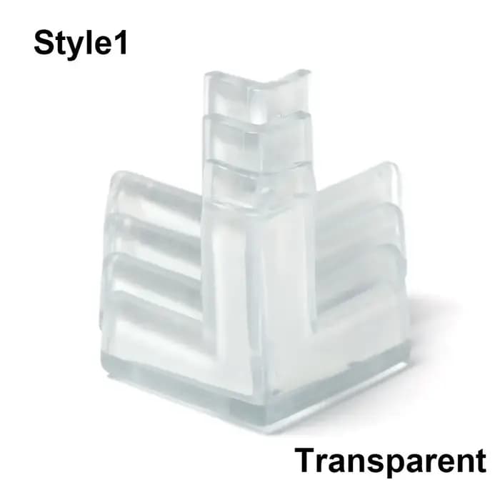 Lot de 4 protections d'angle de bureau anti-collision, bande de protection pour les bords de table
