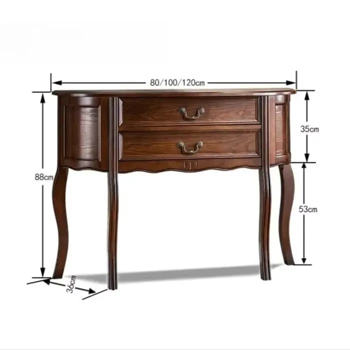 Table console classique
