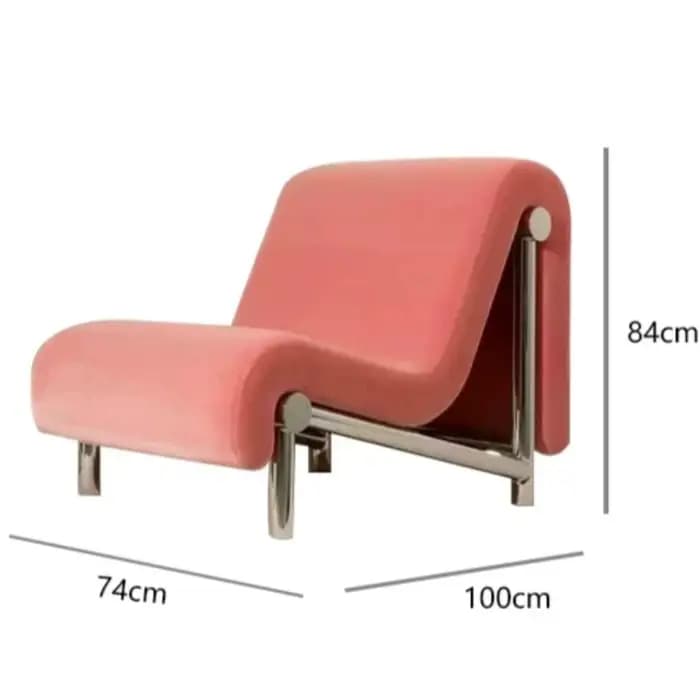 Fauteuils de salon modernes et colorés de qualité supérieure