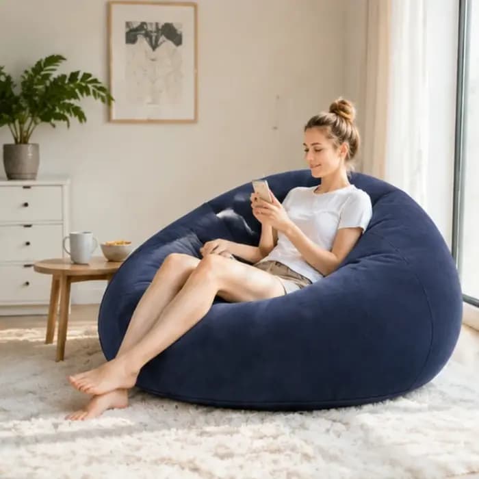 Canapé gonflable individuel confortable