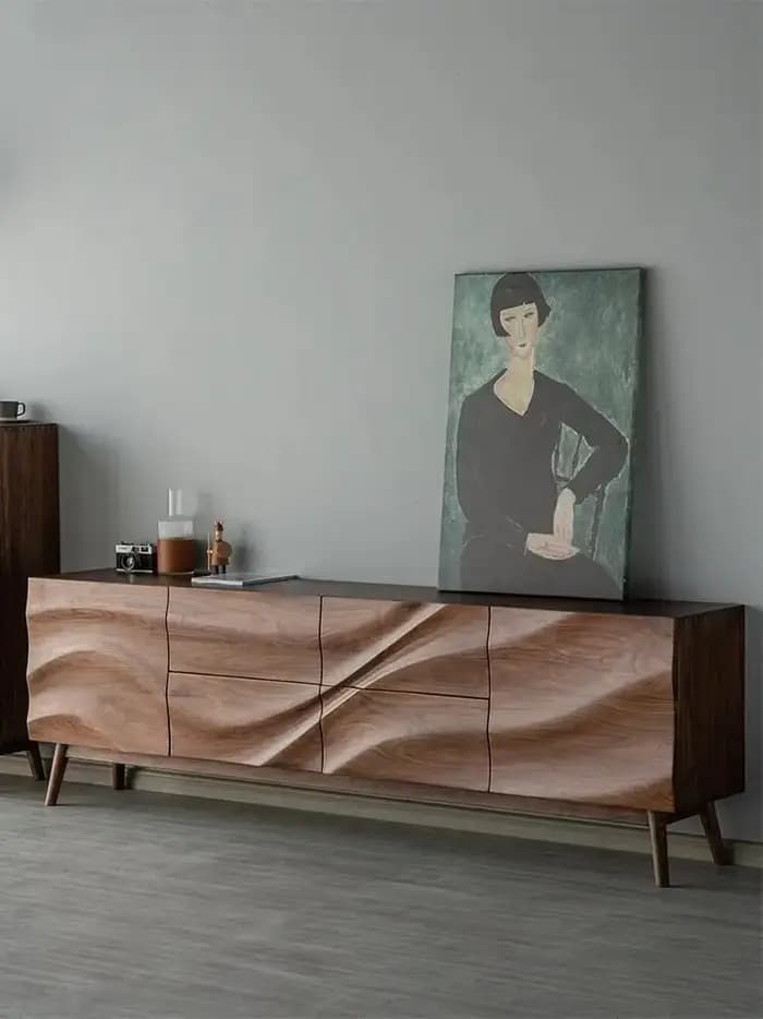 Meuble De télévision Vintage européen