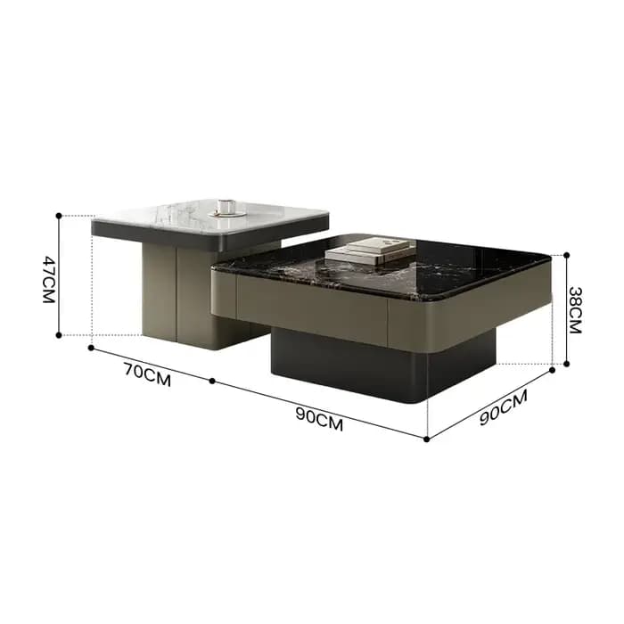 Table basse européenne élégante beauté moderne Simple Tables basses De luxe qualité Unique Mesa De Centro Sala meubles De maison