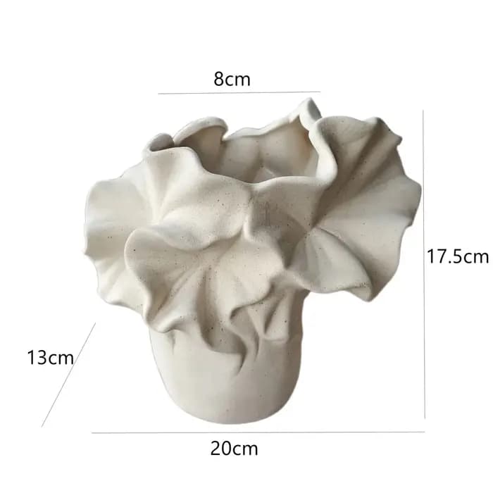 CAPIRON – Vase Chic mat pour herbe de Pampas séchée
