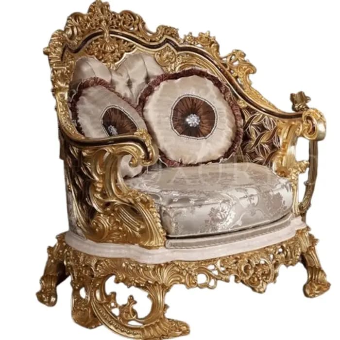Beau canapé en cuir italien
