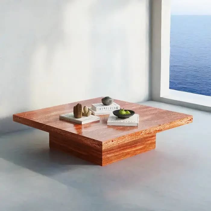 Table basse italienne Unique Glam minimaliste nordique
