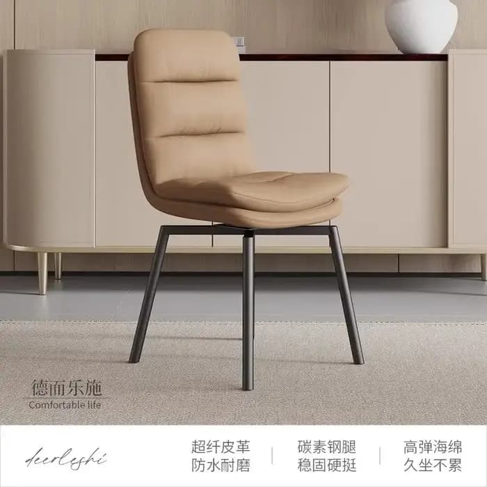 Chaises de salle à manger italiennes en métal