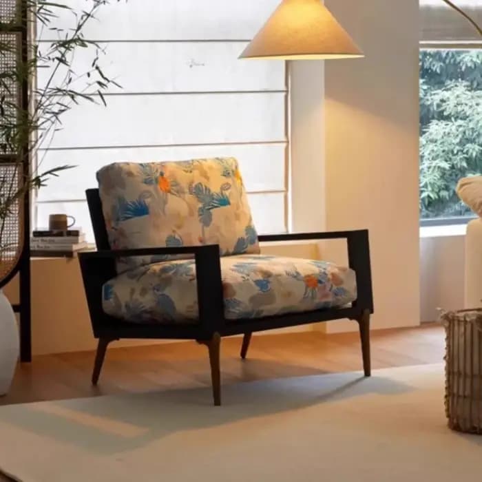 Fauteuils modernes avec accoudoirs pour salon, chaises de luxe pour balcon, chaises ergonomiques de lecture, articles pour la maison, accessoires de décoration intérieure.