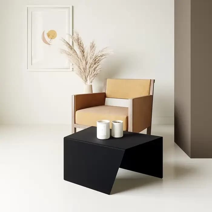 Table basse nordique minimaliste de styliste danois