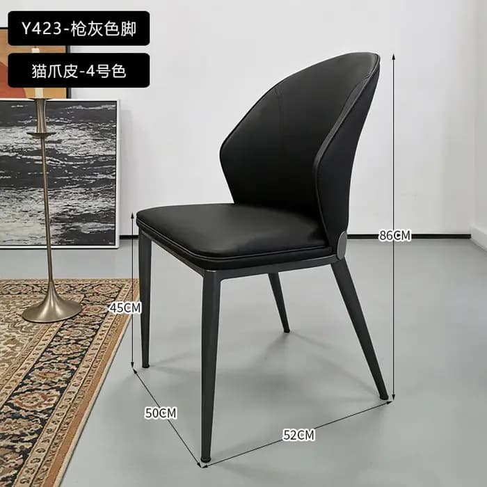 Chaises de salle à manger minimalistes italiennes