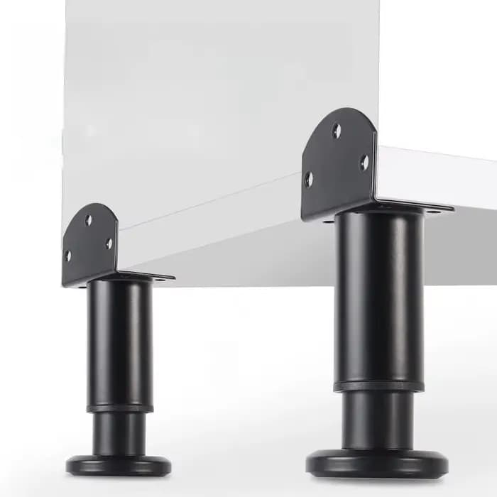 Pieds de meuble en métal réglables pour armoire