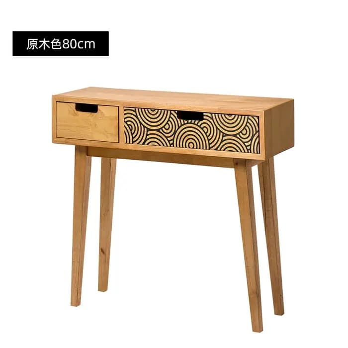 Table Console de Style nordique, minimaliste italien, gain de place, Table d'entrée Vintage, esthéti