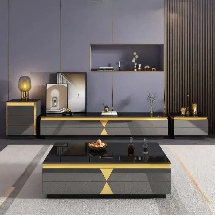 Rangement moderne meuble Tv organisateur ornement Design de luxe