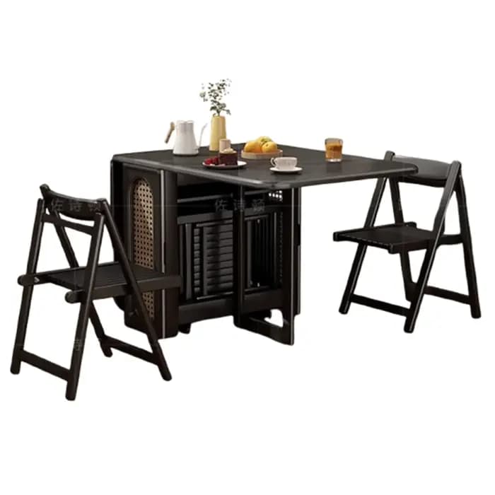 Organisateur de Table à manger noir au Design Simple