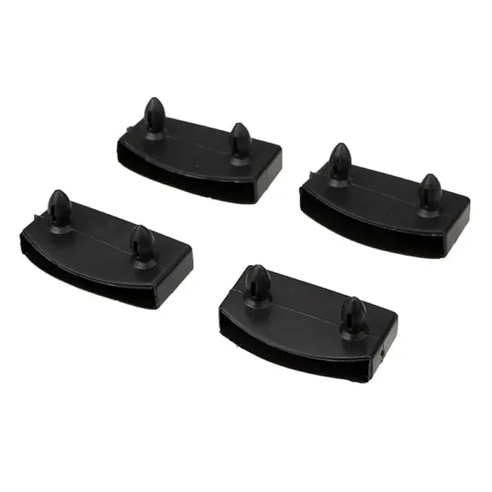 10 pièces carré noir en plastique remplacement canapé-lit lattes Center embouts support intérieur ma