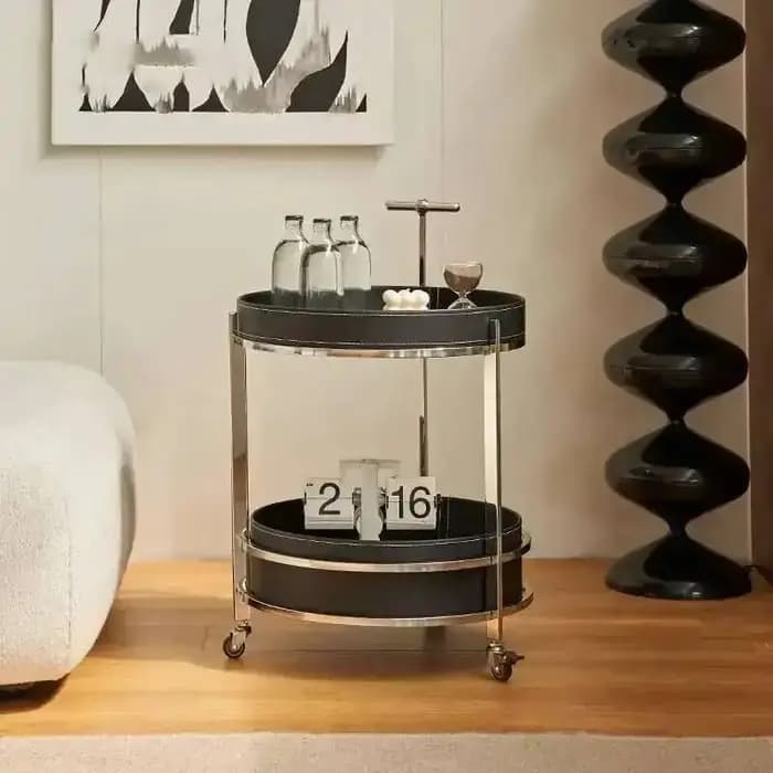 Tables basses, chariot de service, hôtel, multifonctionnel, luxe, design moderne, table d'appoint un