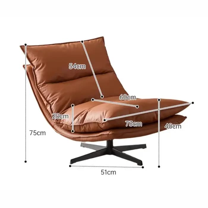 Chaises modernes pour salon avec roulettes