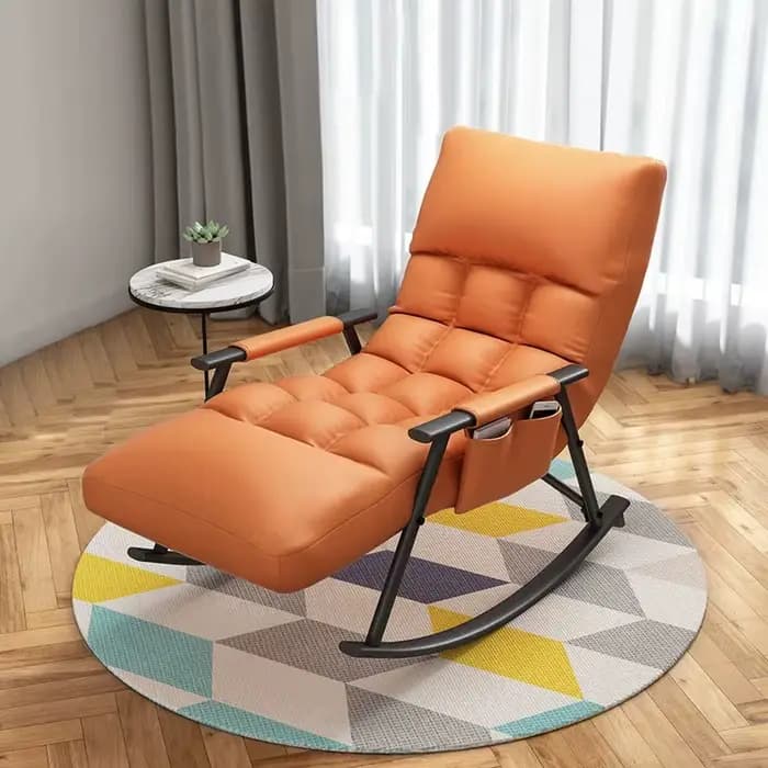 Chaise à bascule moderne de luxe pour adultes