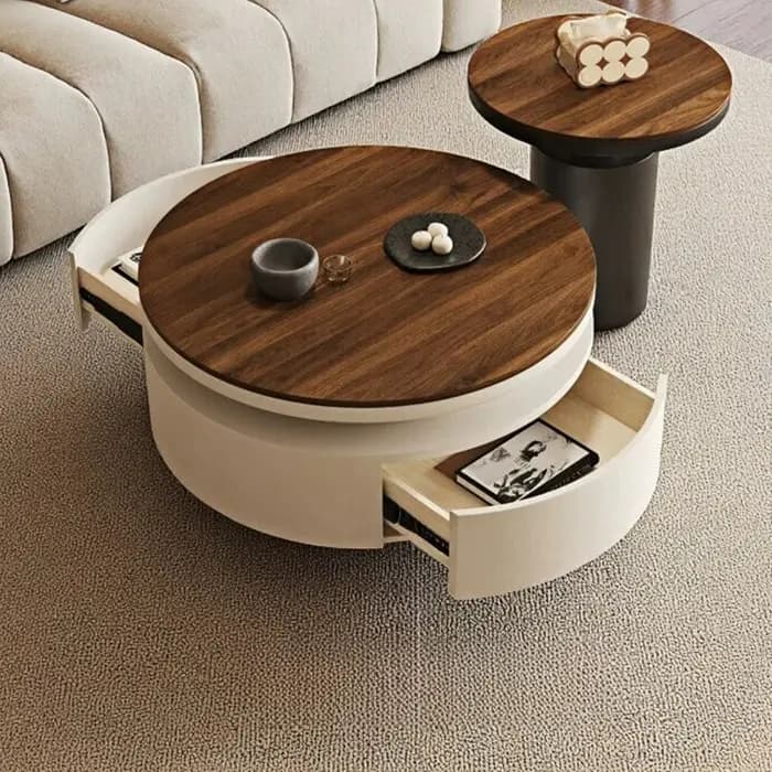 Petites tables basses rondes