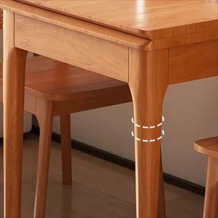 Table à manger carrée vintage