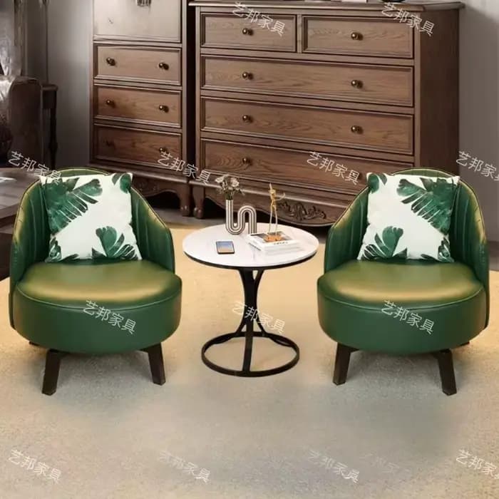 Chaises en cuir modernes accoudoir de luxe jeu ergonomique