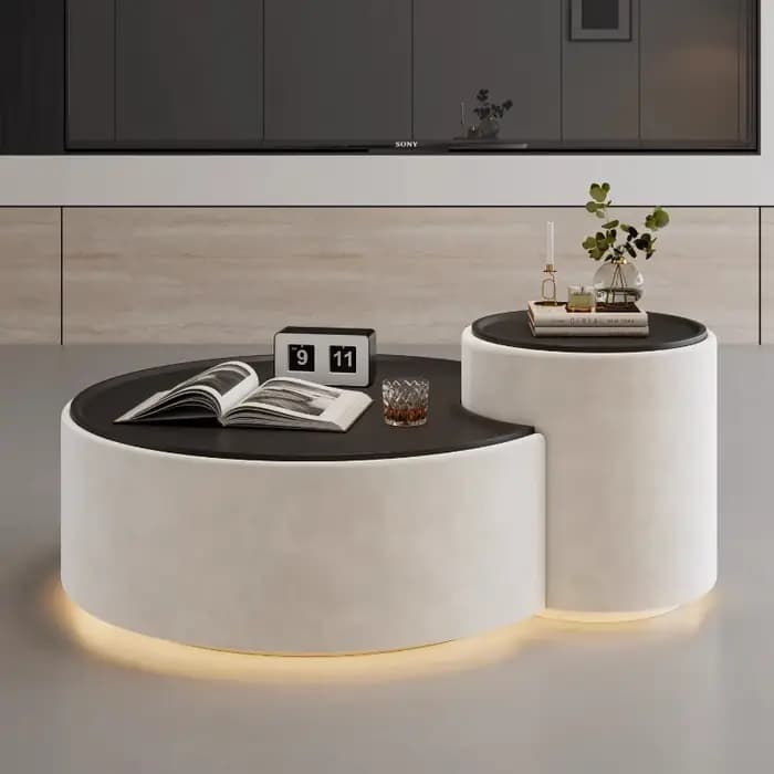 Table basse Bauhaus pour chambre à coucher