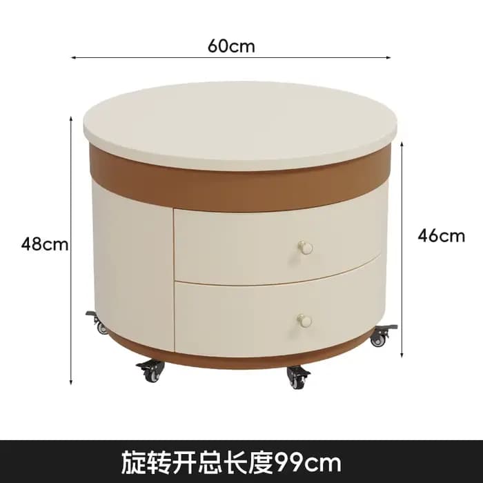 Style Table basse Unique Design italien Tables basses modernes élégantes rangement De luxe Mesa De C
