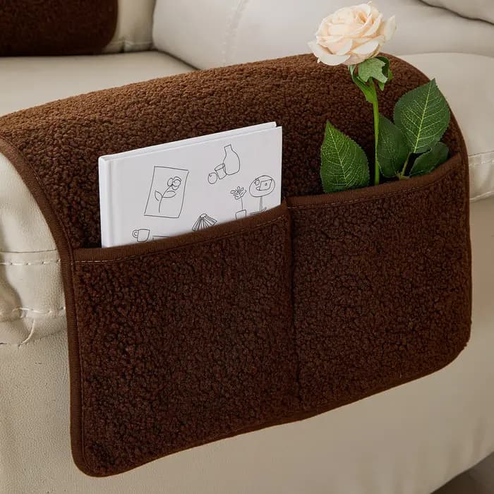 Coussin d'appui-tête de canapé en velours
