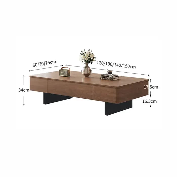 Table basse moderne de luxe