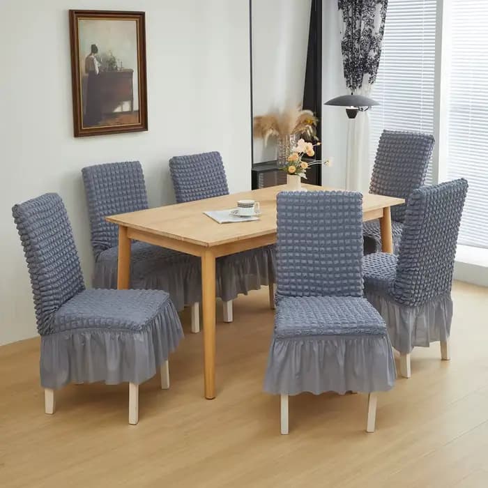 Housses de chaise en tissu jacquard épais et solide