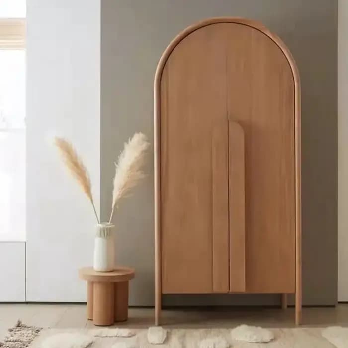 Armoire de rangement moderne en bois pour la maison, meuble de présentation, placard, armoire à vête