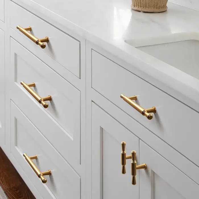 Poignée de porte longue pour armoire de cuisine