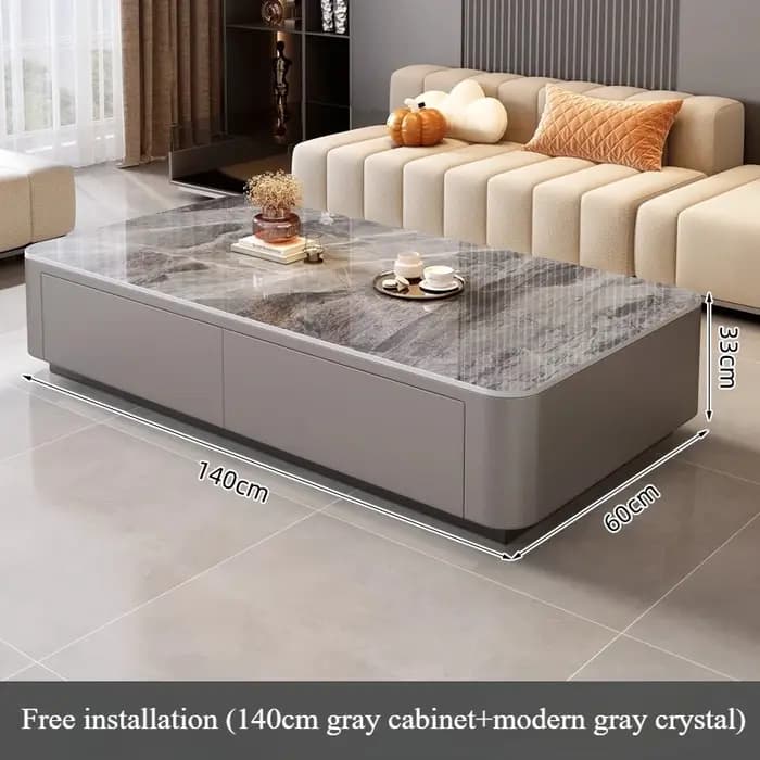 Nordique moderne pas cher mignon Table basse clair Simple concepteur écriture Mesas meubles de salon décoration de luxe